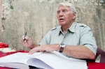 © Aivar Pihelgas - Life’s work award winner Don McCullin signing books 