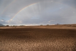 © Aivar Pihelgas - Empty water reservoir at the bottom of the Longido mountain. It is raining in the back and due to that, there are two rainbows in the sky. All there is to do now is to hope that the river brings the necessary water. AF-S Nikkor 24-70mm f/2.8 ED VR  1/640  